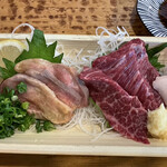 風林火山 - 馬刺し５種盛り