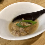 焼鳥 青葉 - 鴨スープ