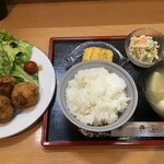 Misakaya Suiren - 鶏の唐揚げ定食　900円