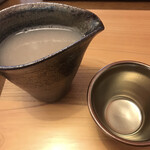 蕎麦 市のせ - 蕎麦湯