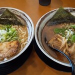 麺屋 すがぞう - 塩と醤油のラーメン