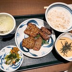 Negishi - 牛たん３種盛りライト(1,950円)