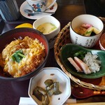 Kagonoya - ヒレカツ丼とおばんさいのランチセット