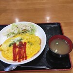 かふぅ食堂 - オムライス