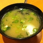 お酒・お惣菜・和食 竜田屋 - H.25.02.11. しじみ汁