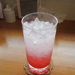 cafe 風車の丘 - ピンクグレープフルーツスカッシュ