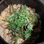 旬菜 おぐら家 - 筍と山菜の炊き込みご飯