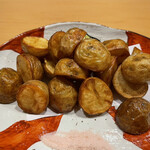 旬菜 おぐら家 - 新じゃが唐揚げ