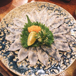 俺の割烹 銀座本店 - フグのお刺身