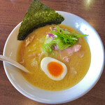 Menya Miyabi - 鶏白湯ラーメン(醤油)