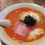 ジャンジャン軒 - Wチーズとまとラーメン980円