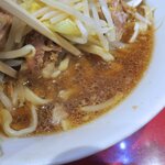 ラーメン二郎 - スープ