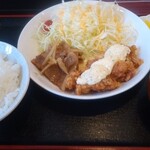 のうりえ食堂 - 料理写真:よくばり定食800円。