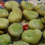 菊乃家本店 - 塩茹でしたそら豆