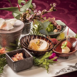 日本料理の要素を取り入れた革新イタリアンをご堪能下さい
