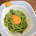 二王子そば やなぎ - アケビの 黄味おとし