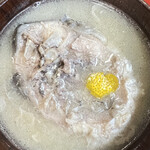 二王子そば やなぎ - 鯉汁 絶品!! 