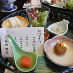 箱根 花紋 - ここから朝食