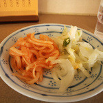 青龍軒 - 無料の漬物