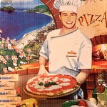 ヴィノテカ・メッシーナ - 素適すぎるピッツアの箱のイラスト