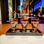 Japanese Restaurant KINZA - ロゼワイン三種飲み比べ