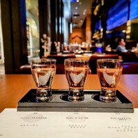 Japanese Restaurant KINZA - ロゼワイン三種飲み比べ