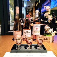 Japanese Restaurant KINZA - ロゼワイン三種飲み比べ