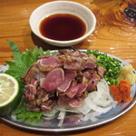 魚虎 - 地どりのたたき 980円