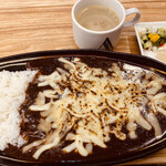 カレーケンズ - 焼きチーズカレー(小)＝760円
小はライス150g