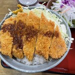 Kazunoya Shokudou - 「ソースかつ丼」（580円）