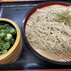 星野庵 - ざるそば(大盛り)＝750円