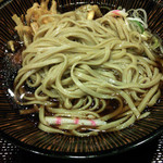 嵯峨谷 - エッジのたった自家製の蕎麦。