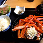どきどき水産 - カニスキランチ