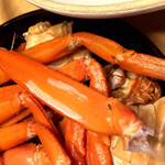 どきどき水産 - カニ（剥き方下手くそです…笑）