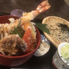 Suwayakyoutembou - 料理写真:大海老盛りもり天丼と蕎麦