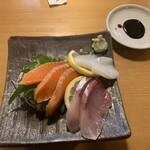 Sushi Izakaya Yataizushi - 刺し身3点盛合せ【2022.4】