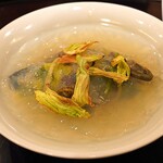 Yukimura - 春野菜とハマグリの出汁の煮こごり