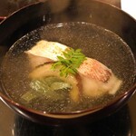 麻布 幸村 - 赤甘鯛のお吸い物