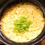 麻布 幸村 - 筍の土鍋ご飯