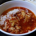 Tennenkyo - 麻辣牛肉ハーラー麺定食