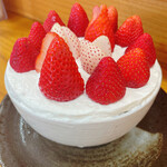 雪見堂 - いちごパラダイスミルクエスプーマ(スイートショコラシロップ) 1650円