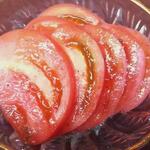 Okinawa Soba Churasan - 冷やしトマト