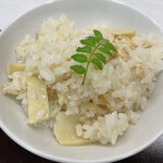 御料理　山上 - 筍ごはん