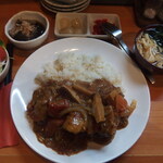 炭仁 - カツカレーランチ