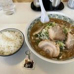 味の一令 - 特製みそチャーシュー➕ネギ増し➕小ライス