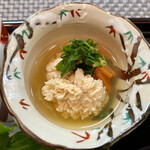 御料理 ひさまつ - 鯛の子旨煮 花山葵