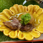 御料理 ひさまつ - 蛍いかと新じゃがオイル煮