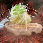 Oryouri Hisamatsu - 椀物 清汁仕立 そら豆真薯 甘鯛