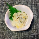 個室居酒屋 古民家和食ダイニング きよ久 - つぶ貝わさび和え　539円