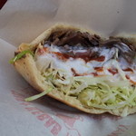 スターケバブ・アキバテラス - ビーフケバブ/イスケンデルソース/500円